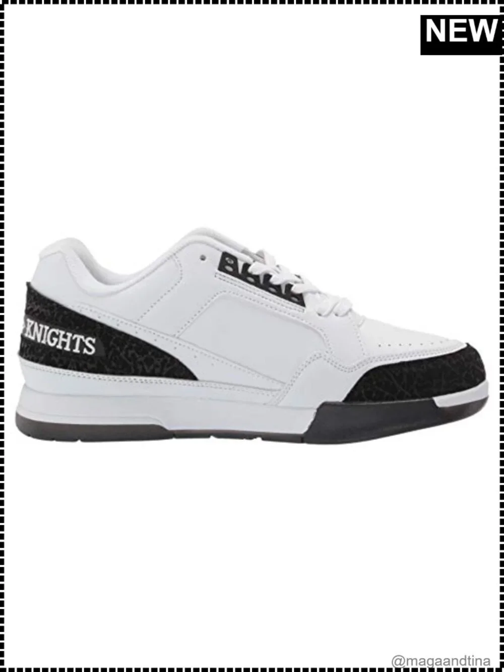 Faux Leather Retro Fashion Sneaker Lightweight Cushioned Comfort Lace-Up Casual